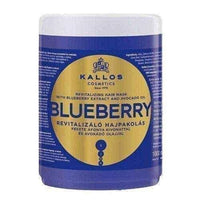 Kallos KJMN Blueberry revitalizing hair mask with blueberry extract and avocado funnel 1000ml UK