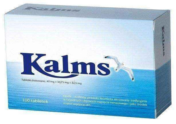 KALMS x 100 tablets UK