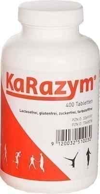 KARAZYM enteric-coated tablets 400 pc Bromelain, Papain, Pancreatin UK