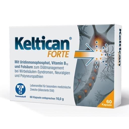 KELTICAN forte capsules 60 pc neuralgia and polyneuropathy, nerve damage repair UK