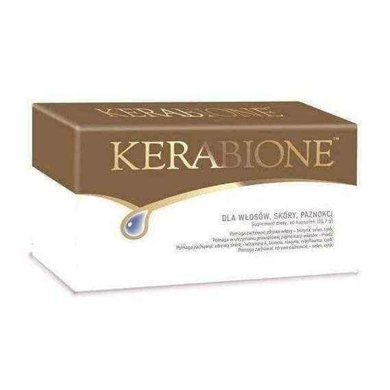 KERABIONE x 60 capsules, L-cysteine, L-lysine, L-methionine UK