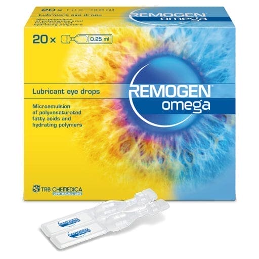 Keratoconjunctivitis sicca, REMOGEN Omega eye drops UK