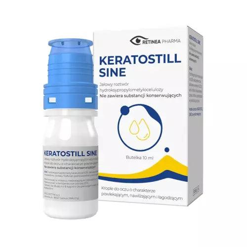 Keratostill Blue, sodium phosphate, eye drops UK