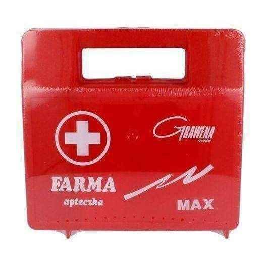 KIT farm Max red with a mouthpiece, First aid kit UK