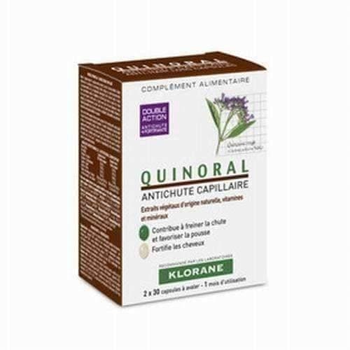 KLORANE Quinoral x 60 capsules increase the density and vitality of hair UK