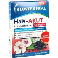 Klosterfrau throat-AKUT throat pain lozenges UK