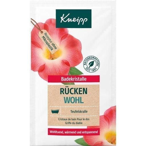 KNEIPP bath crystals back well UK