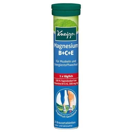 KNEIPP Magnesium + Vitamins B + C + E UK