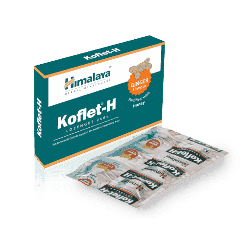 KOFLET-H honey and ginger 12 candies UK