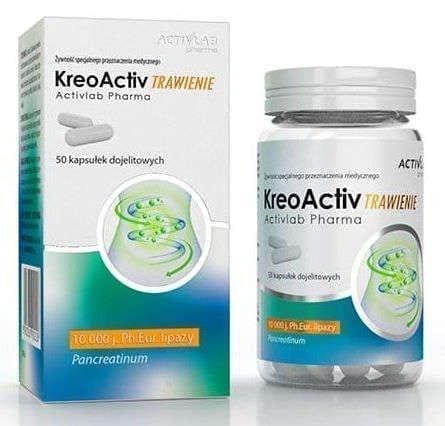 KreoActiv Digestion x 50 capsules UK