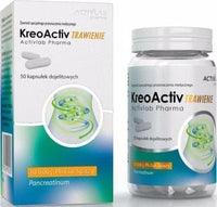 KreoActiv Plus, amylase, protease, lactase, cellulase, lipase UK