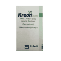 KREON 10000 x 20 capsules, pancreatic enzyme supplements UK