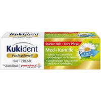 KUKIDENT adhesive cream Med+chamomile UK