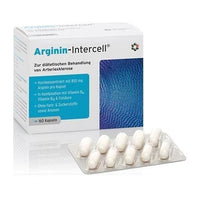 L-arginine ARGININ-INTERCELL arteriosclerosis capsules 160 pcs UK