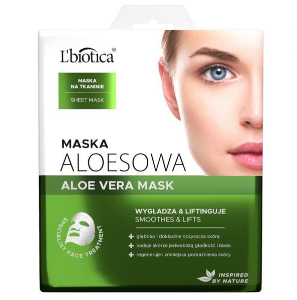 L'BIOTICA ALOE MASK on fabric 23 ml UK