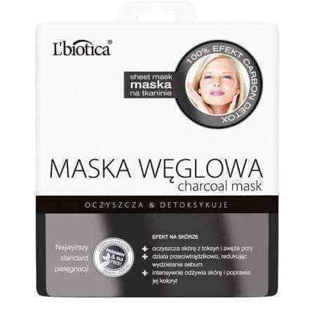 L BIOTICA CARBON MASK on fabric 23ml UK