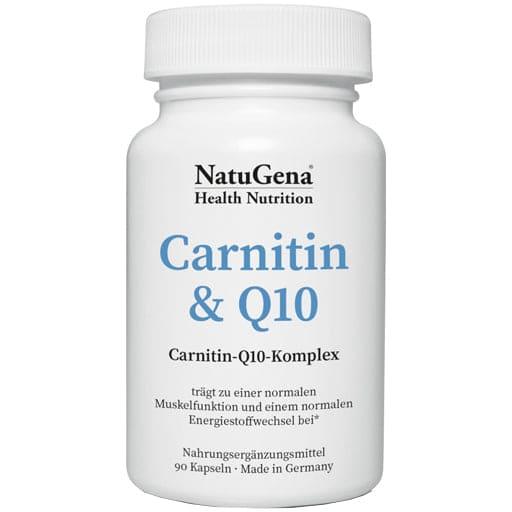 L-Carnitine, essential amino acids L-lysine, L-methionine, CARNITIN, Q10 capsules UK