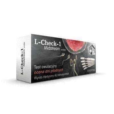 L-Check-1 Midstream streaming ovulation x 5 pieces, fertility monitor - Home Fertility Test UK