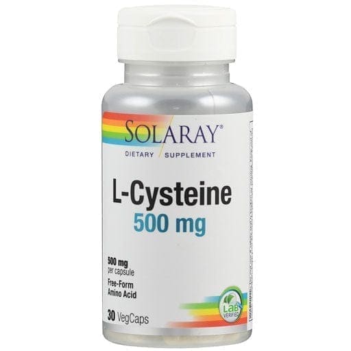 L-CYSTEINE 500 mg Solaray Capsules UK