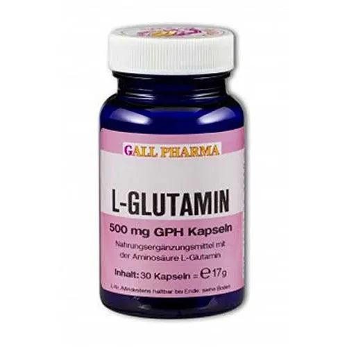 L-GLUTAMINE 500 mg GPH capsules, l glutamine UK