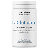 L-GLUTAMINE POWDER, bioactive biotin UK