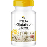 L-GLUTATHIONE powder, 250 mg capsules UK
