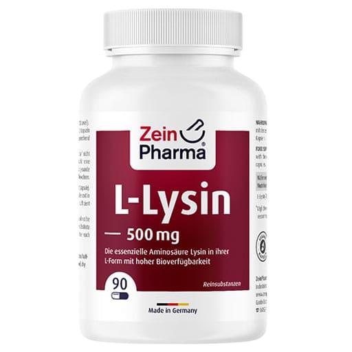 L-LYSINE 500 mg capsules UK