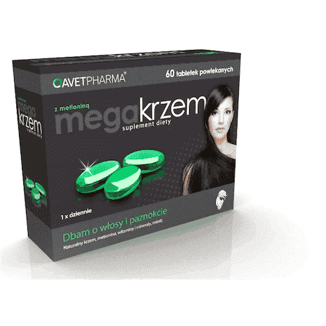 l methionine supplement, MEGA KRZEM with methionine x 60 tablets UK