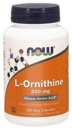 L-Ornithine 500mg x 120 capsules UK