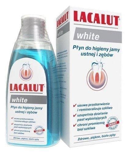 Lacalut White mouthwash 300ml UK