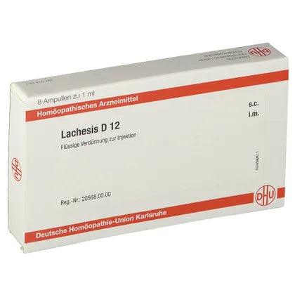 LACHESIS D 12 ampoules UK