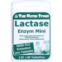 LACTASE 5,000 FCC enzyme mini tablets UK