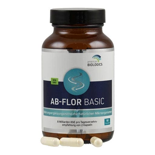 Lactic acid bacteria, Bifidobacteria, Streptococcus thermophilus, AB-FLOR Basic capsules UK