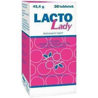 LACTO LADY x 30+30 tablets, feminine hygiene, probiotics for women UK