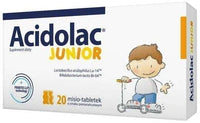 Lactobacillus acidophilus, Bifidobacterium, ACIDOLAC Junior, white chocolate UK
