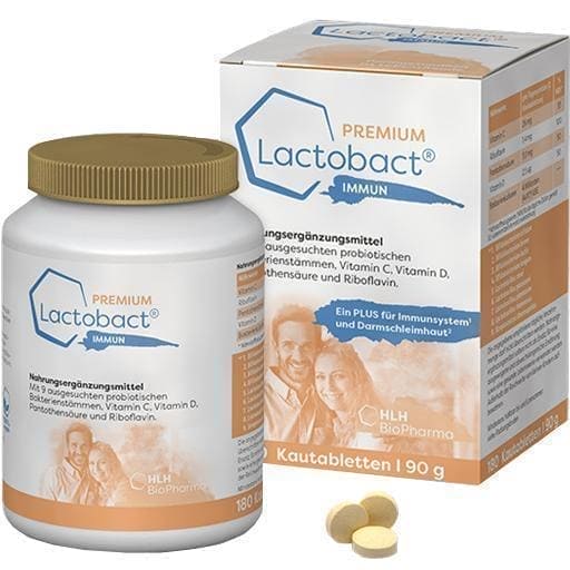 LACTOBACT PREMIUM IMMUNE chewable tablets 180 pcs UK