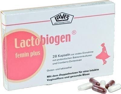 LACTOBIOGEN femin plus capsules 28 pc UK