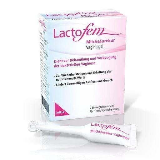 LACTOFEM Lactic Acid Treatment Vaginal Gel, treatment for bacterial vaginosis UK