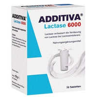 Lactose intolerance, ADDITIVA Lactase 6000 tablets UK