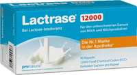 Lactose intolerance, LACTRASE 12,000 FCC Capsules UK