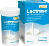 Lactose intolerance, LACTRASE 3,300 FCC Capsules UK