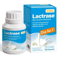 Lactose intolerance, LACTRASE 3,300 FCC Capsules UK