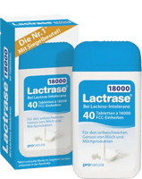 LACTRASE 18,000, lactose intolerance, FCC tablets in dispenser UK