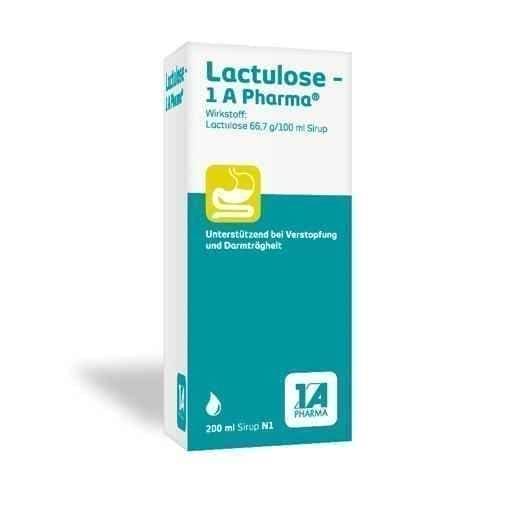 LACTULOSE-1A Pharma Syrup 200 ml UK