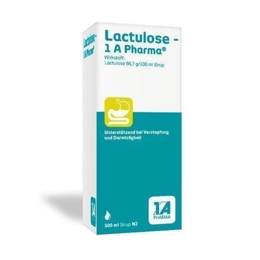 LACTULOSE-1A Pharma Syrup 500 ml UK