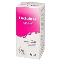 LACTULOSE AIWA 670 mg / ml oral solution 500 ml UK