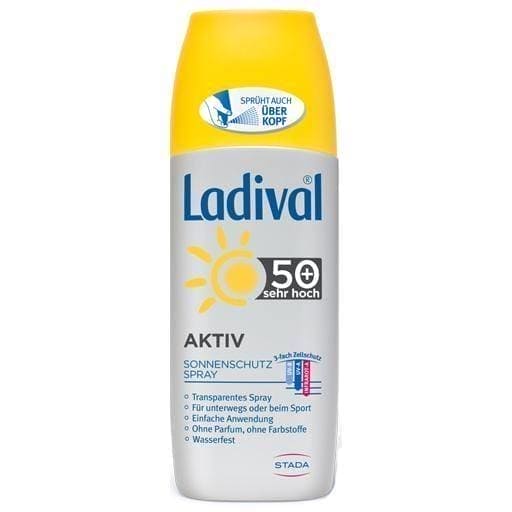 LADIVAL Active Sun Protection Spray SPF 50+ UK