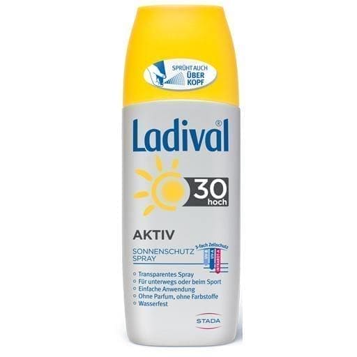 LADIVAL SPF30 hair sun protection spray UK