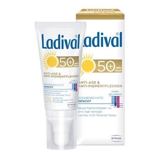 LADIVAL Sun Protection Face anti aging cream SF 50+ UK