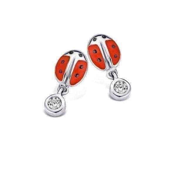 Ladybug Earrings | Children's UK